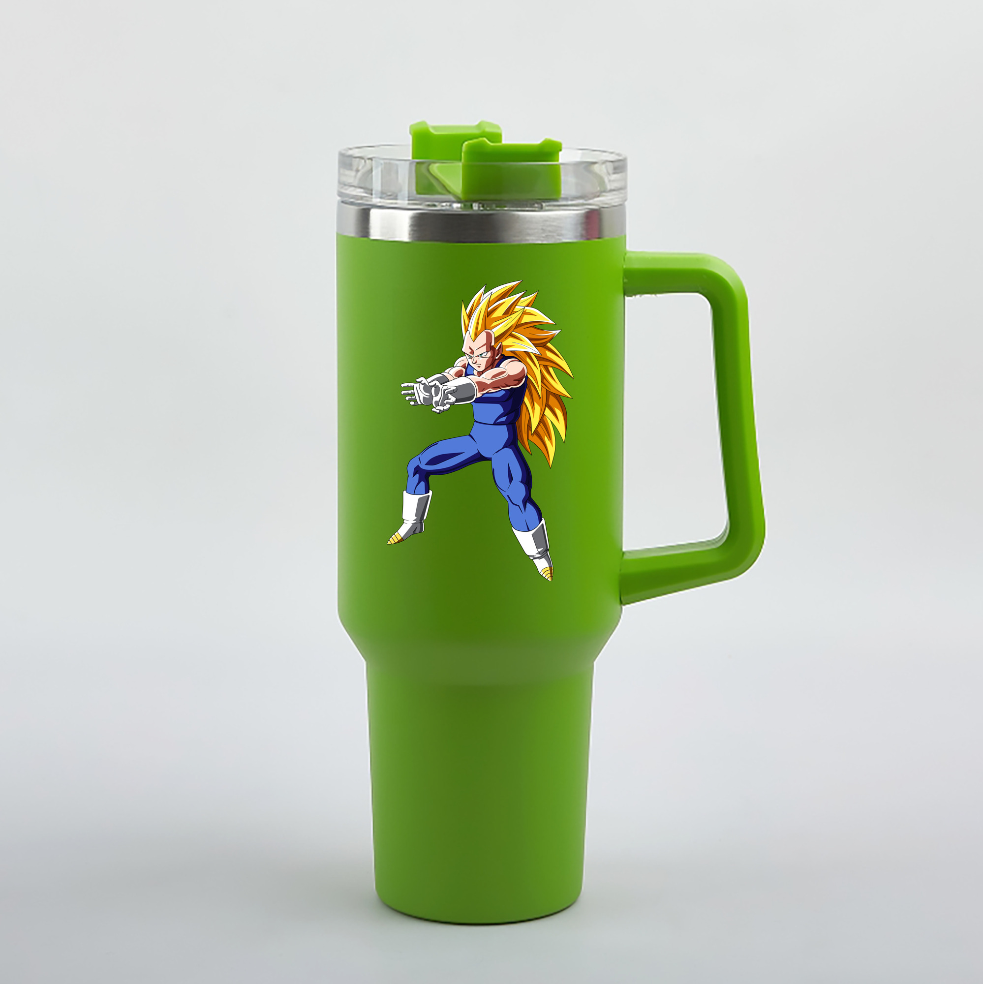 （画像用） ドラゴンボール ベジータ四世（Bejīta Yonsei）DRAGON BALL Vegeta IV 1200mL車用タンブラー（カラープリント）